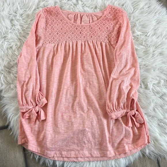 Women’s Large Long Sleeve Embroidered Dressy Blouses St John’s Bay - Picture 2 of 11